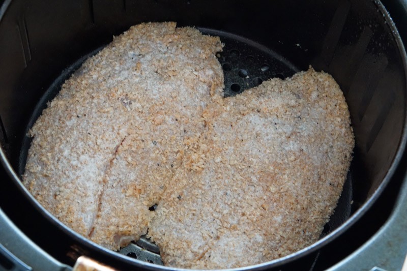 breaded tilapia in air fryer