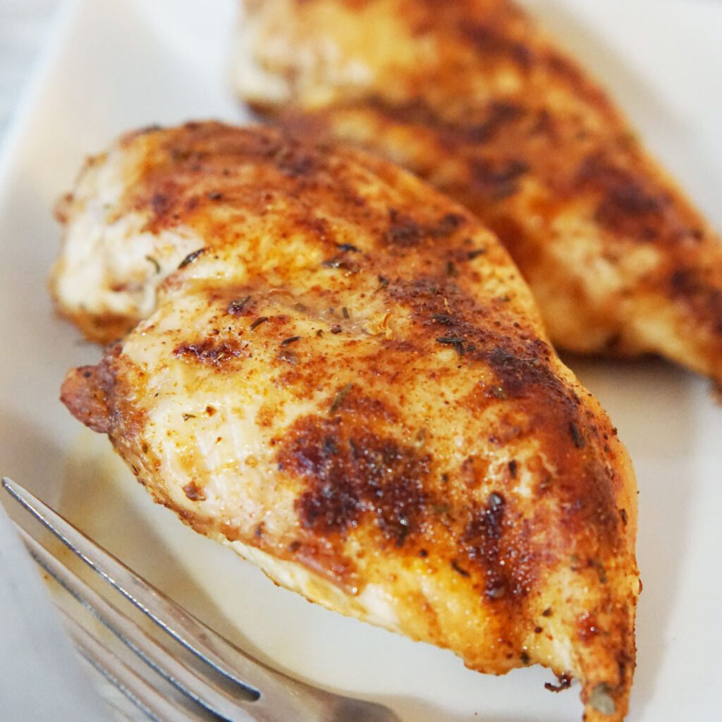 Air Fryer Chicken Breast Without Breading Air Fry Anytime