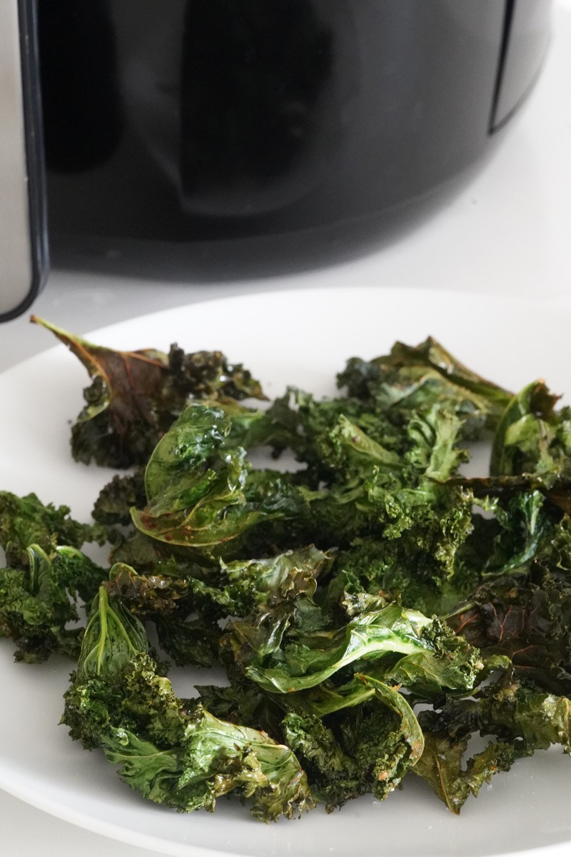 Air Fryer Crispy Kale Chips