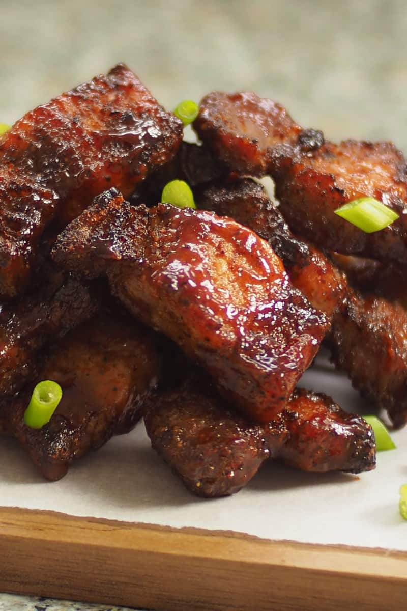 Air Fryer Pork Belly Bites - Air Fry Anytime