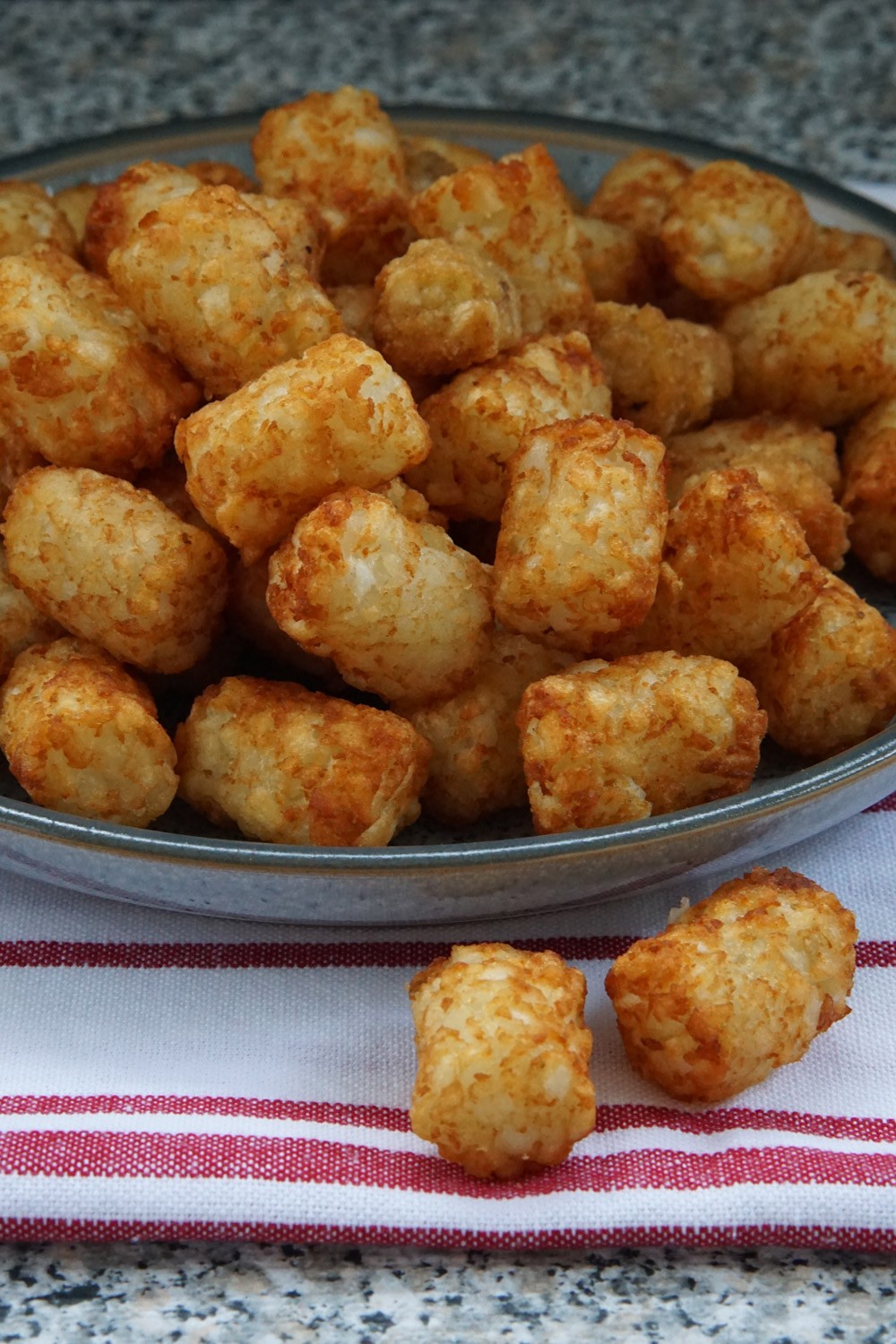 A bowl of tater tots
