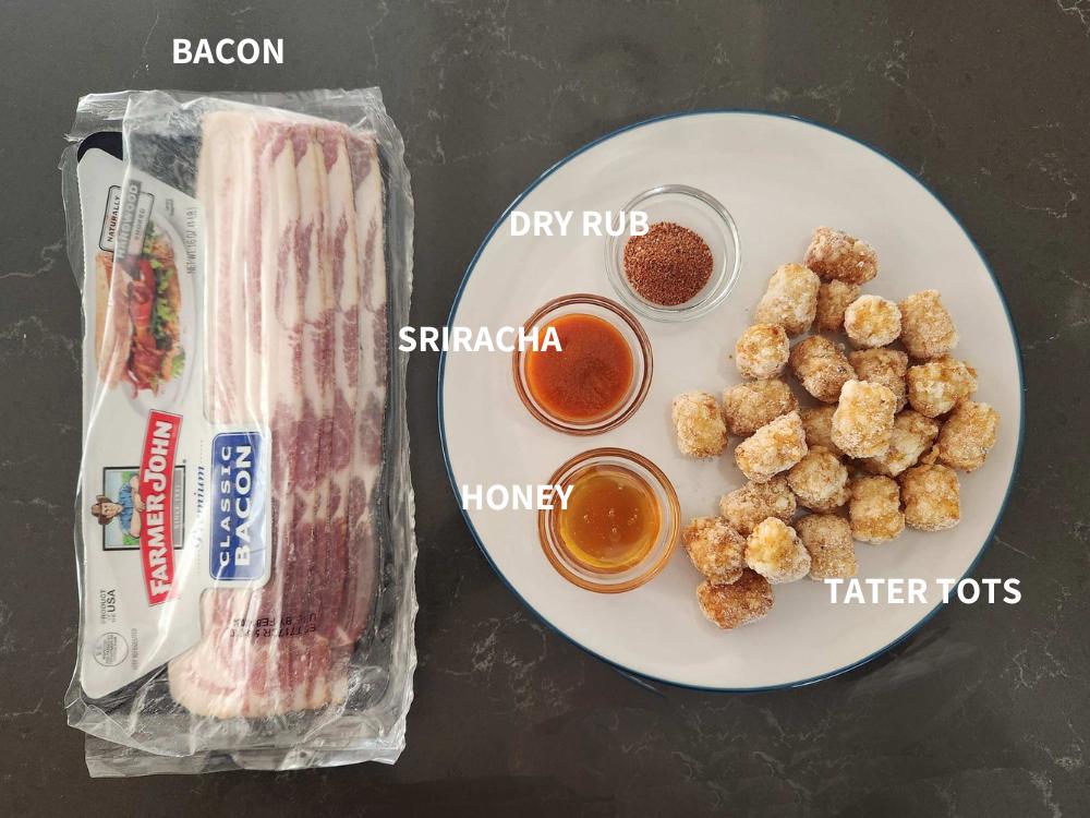 bacon wrapped tots ingredients