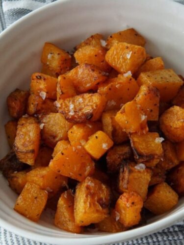 Easy Air Fryer Cubed Butternut Squash