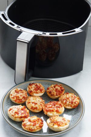 Air Fryer Bagel Bites - Air Fry Anytime