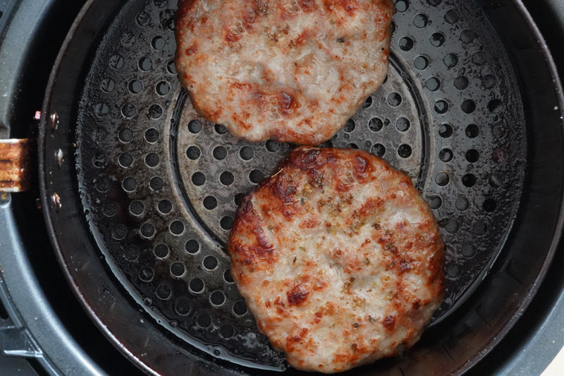 Air Fryer Chicken Patties recipe image