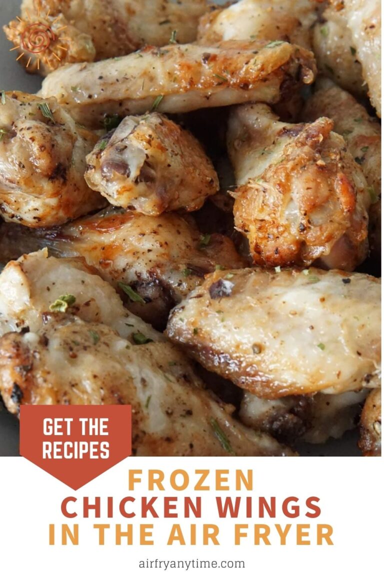 Frozen Chicken Wings in the Air Fryer Air Fry Anytime