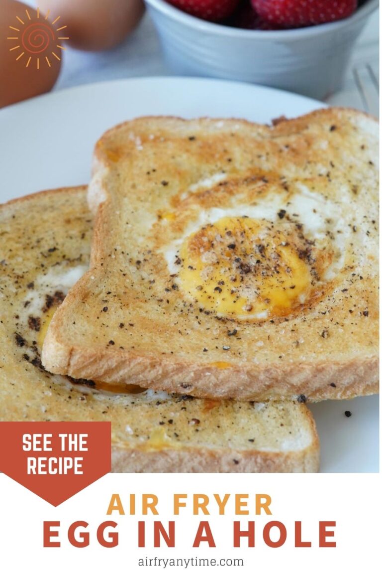 Air Fryer Egg in a Hole Air Fry Anytime