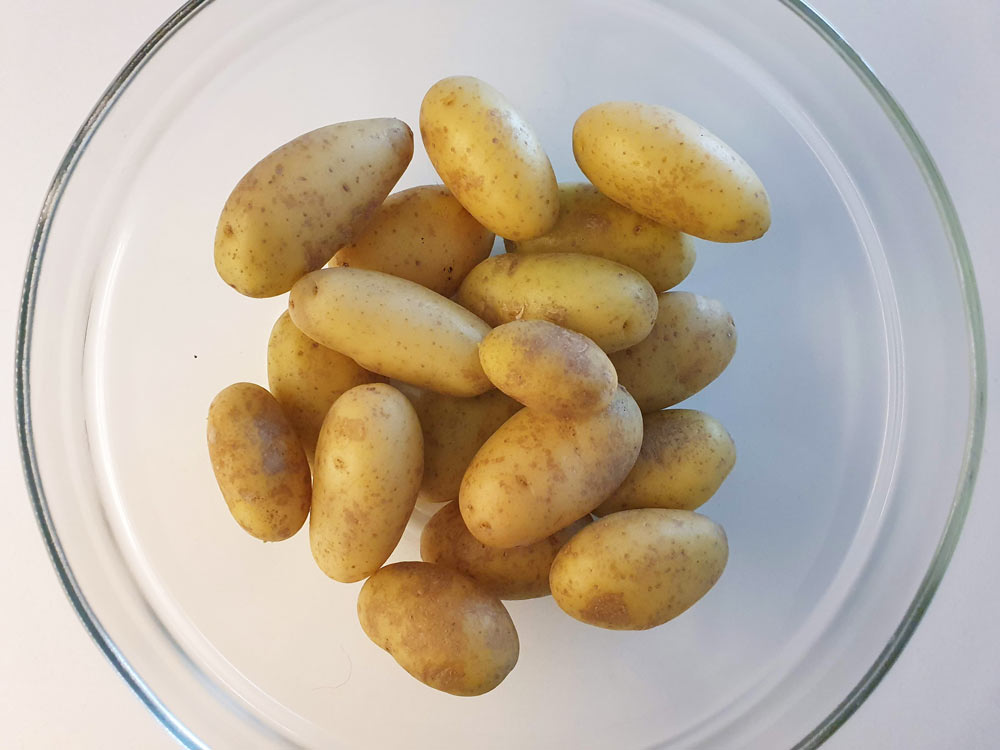 Fingerling potatoes