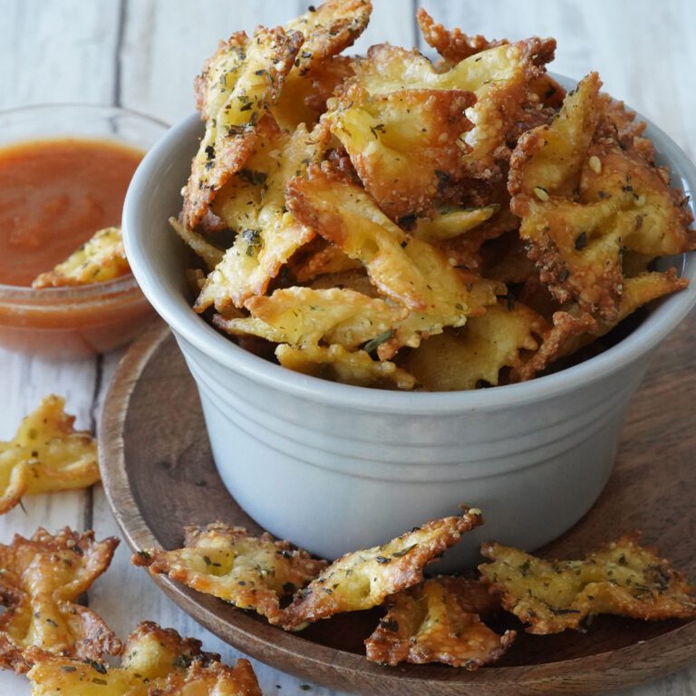 Easy Air Fryer Pasta Chips Air Fry Anytime
