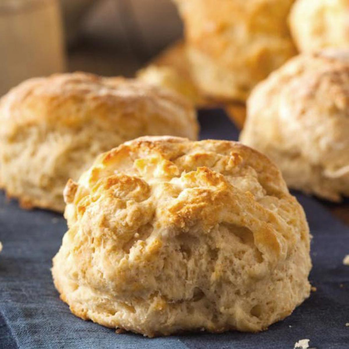 Air Fryer Biscuits (Quick, Easy, 3 Ingredients) - Heavenly Home Cooking