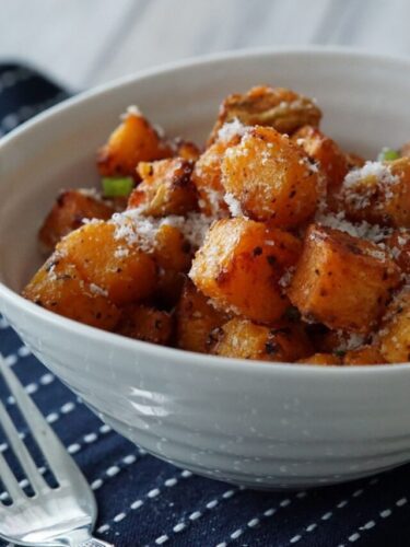 Irresistible Parmesan Sweet Potatoes