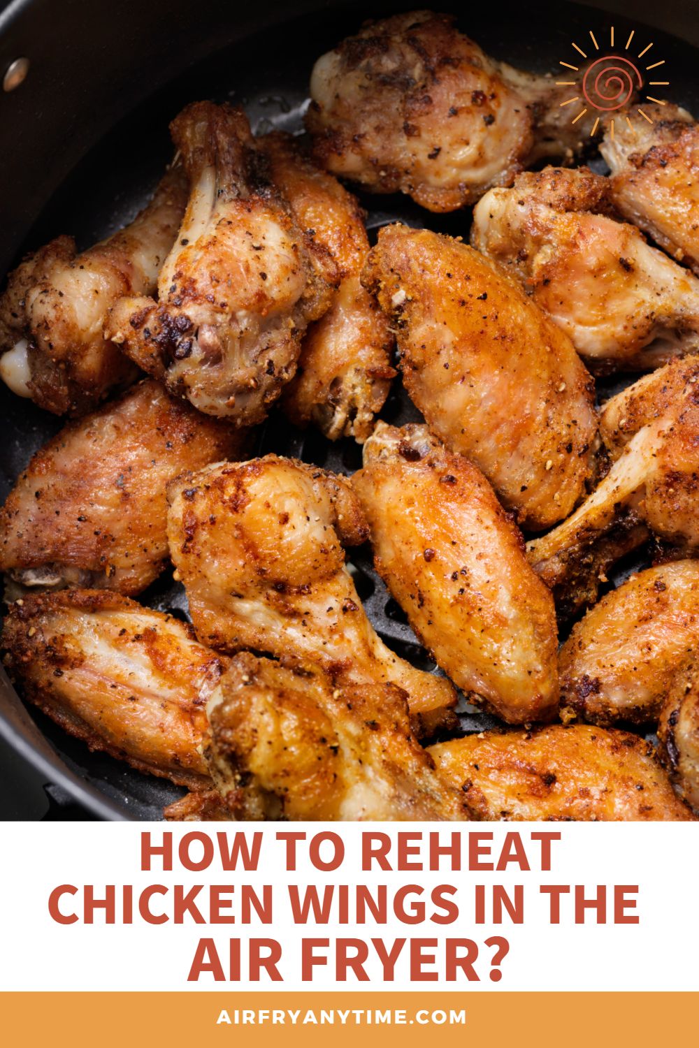 reheat chicken wings in the air fryer