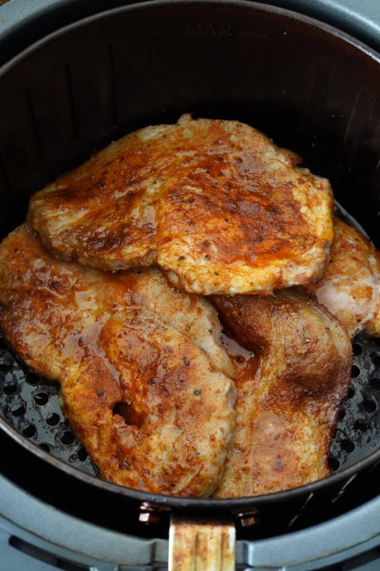Easy Frozen Pork Chops in the Air Fryer - Air Fry Anytime