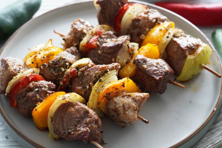 Air Fryer Pork Kebabs Air Fry Anytime