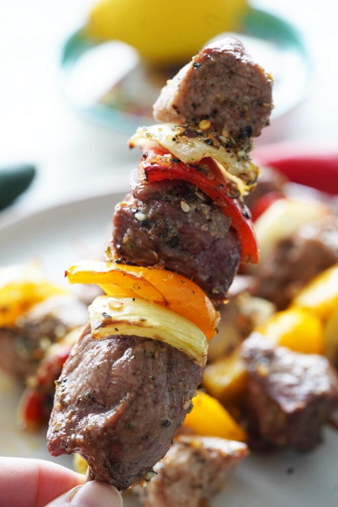 Air Fryer Pork Kebabs Air Fry Anytime