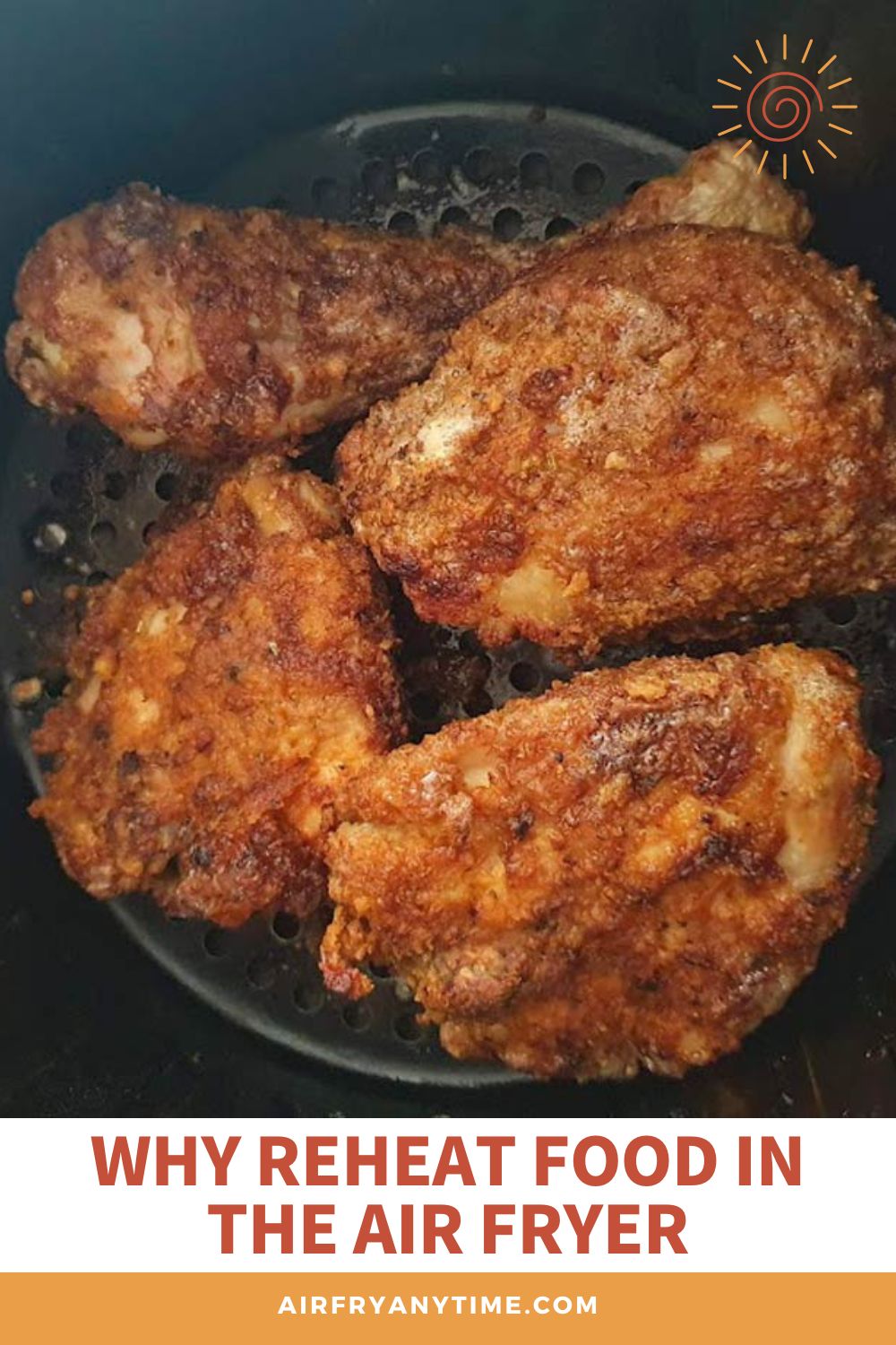 reheating food in the air fryer