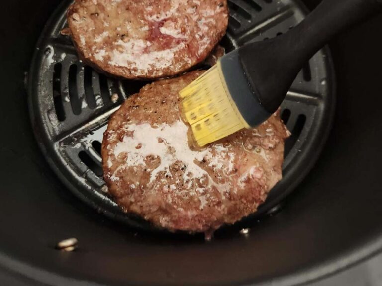 Burgers in the Air Fryer (from Frozen) Air Fry Anytime