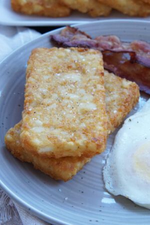 Air Fryer Hash Brown Patties (from frozen) - Air Fry Anytime
