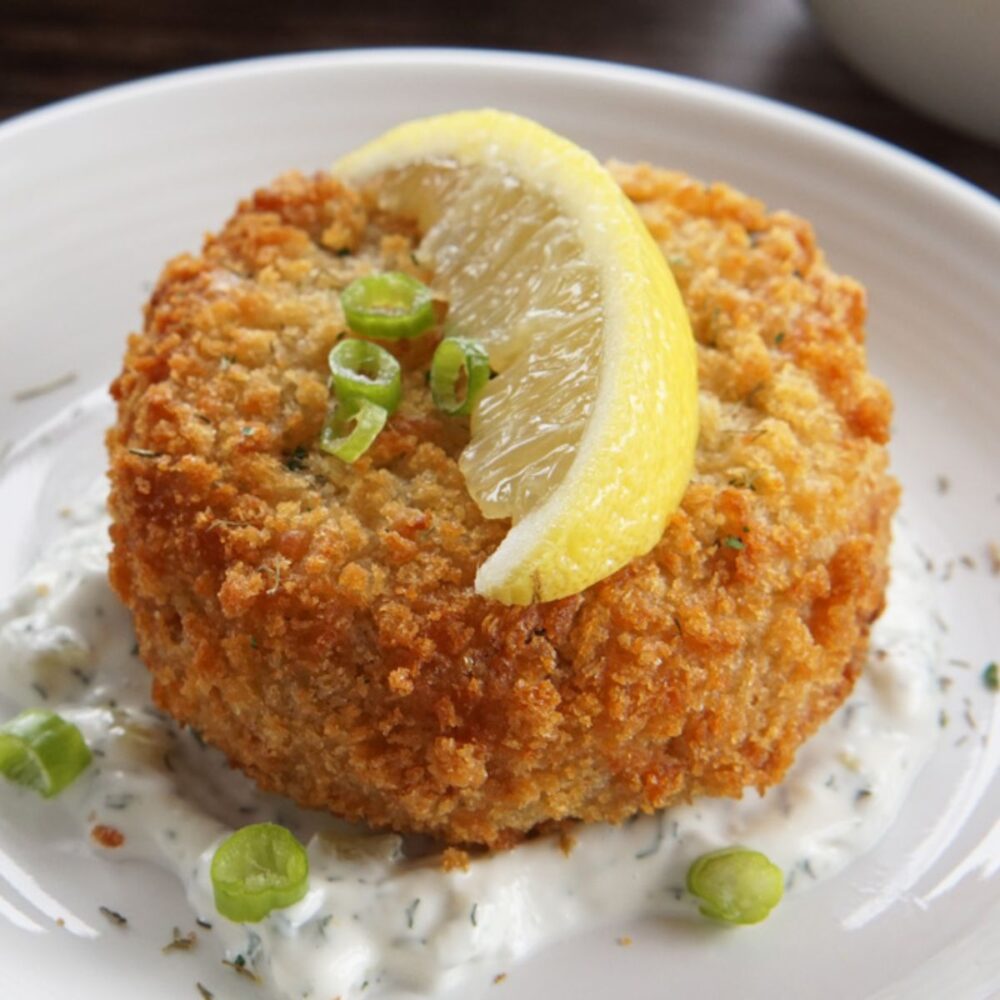 Crab Cakes in the Air Fryer (from Frozen) Air Fry Anytime